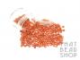 Silver Lined Orange Size 6-0 Seed Beads